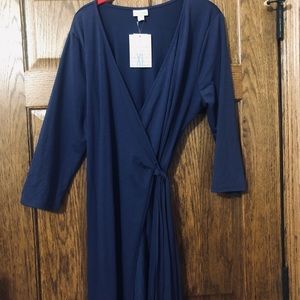 NWT Wrap Dress — Michelle style 💙💙💙